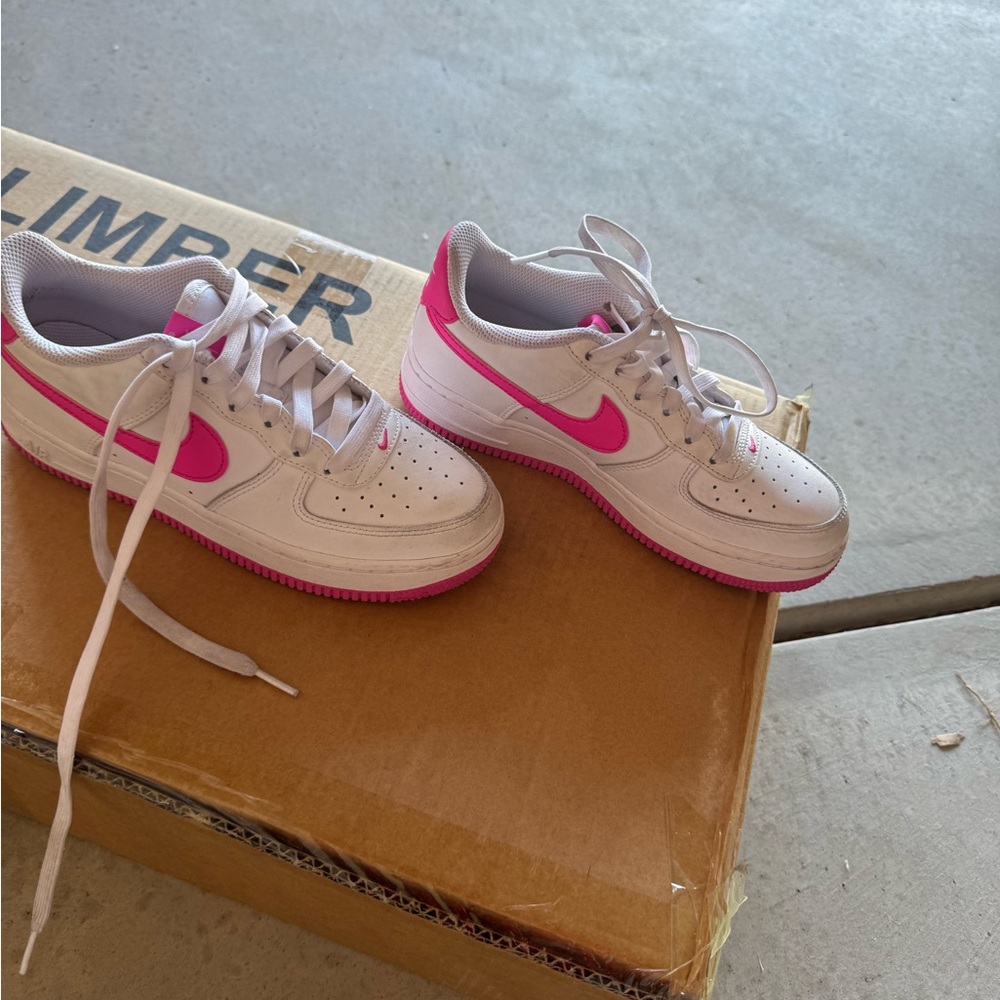 Nike Kids Sneakers White and Pink